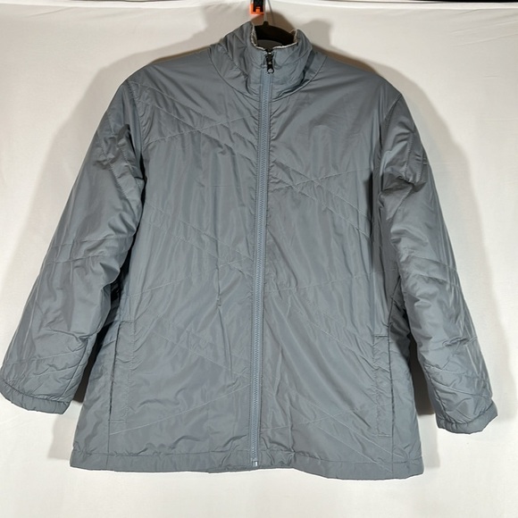 Columbia Sleet to Street 3-In-One Navy Blue & Grey Interchange Jacket - Picture 9 of 16